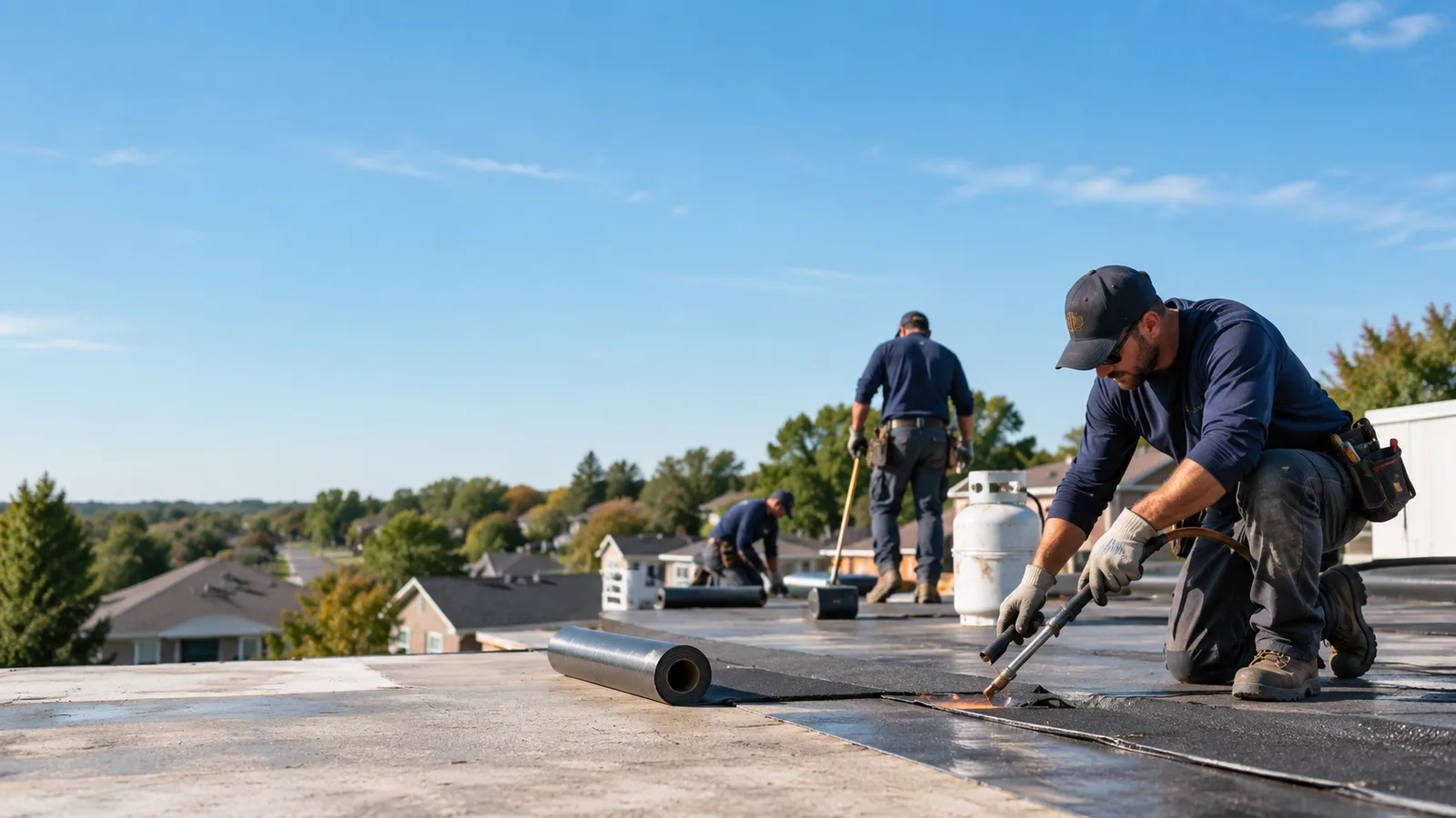 Flat Roof Leak Repair providers in West Jefferson, OH
